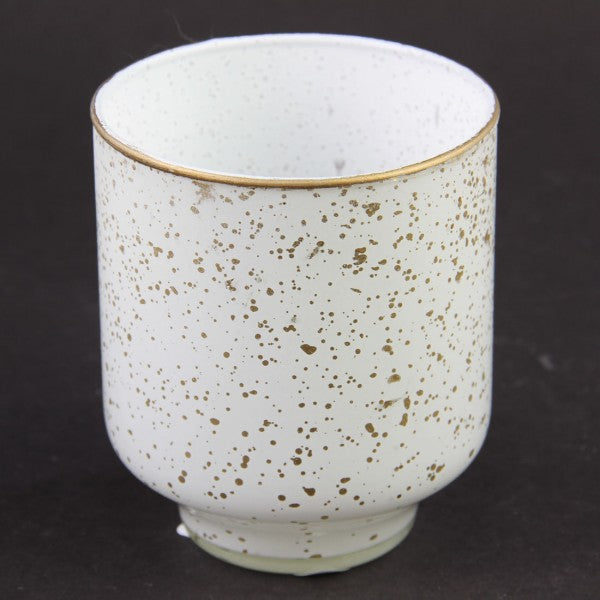 3.5"X4"FIRN VOTIVE WHITE
