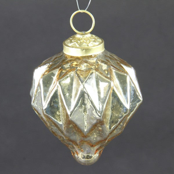 3"JAUNTY ORNA GOLD