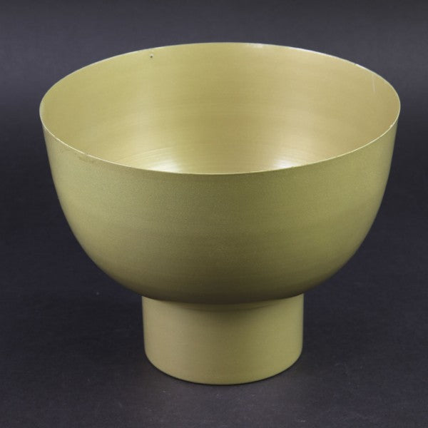 9"X7"HARLOW FOOTED BOWL GOLD