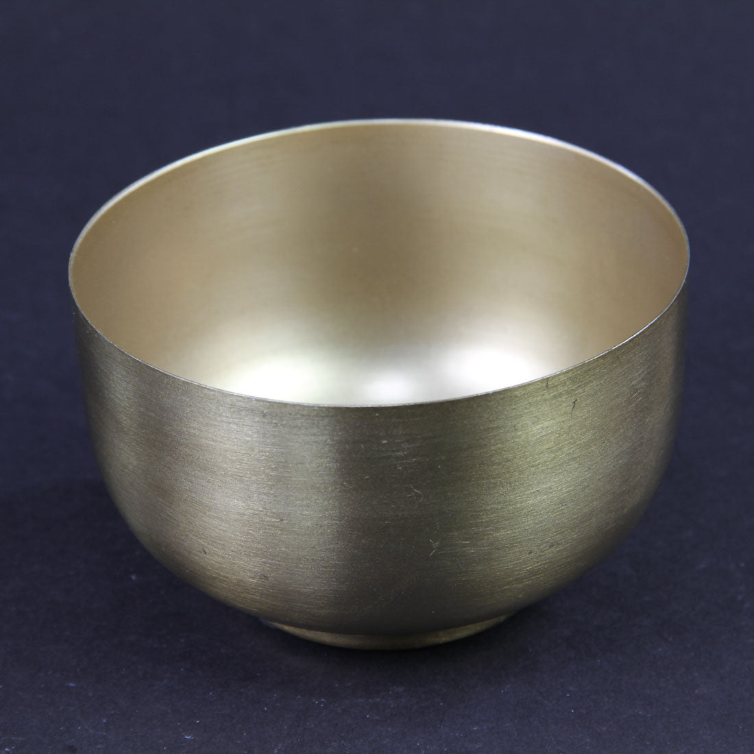 4.25"X2.75"ROZ BOWL GOLD