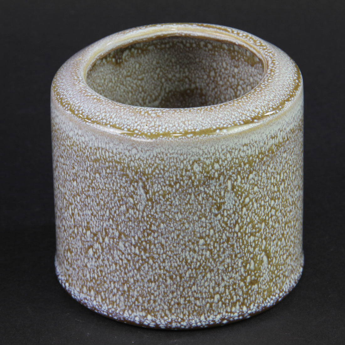 4.75"X4.25"ARDEN POT BROWN