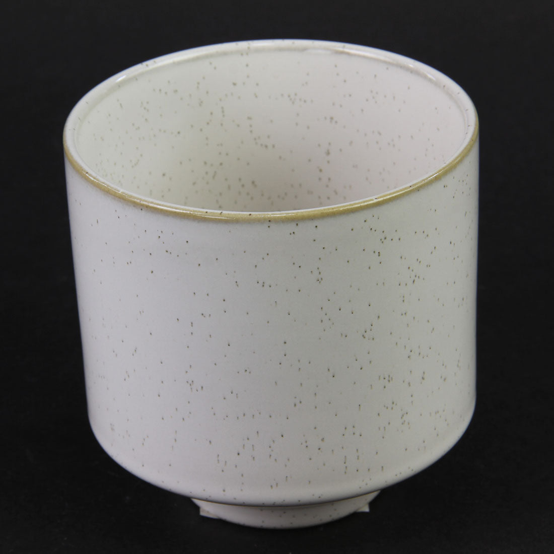 4"X4"BELLO POT OFF WHITE