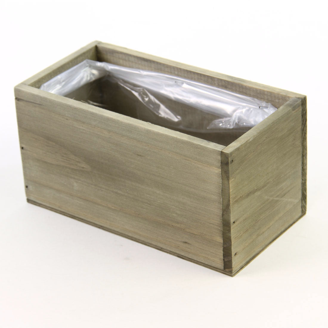 8"X4" WOOD BOX RUSTIC