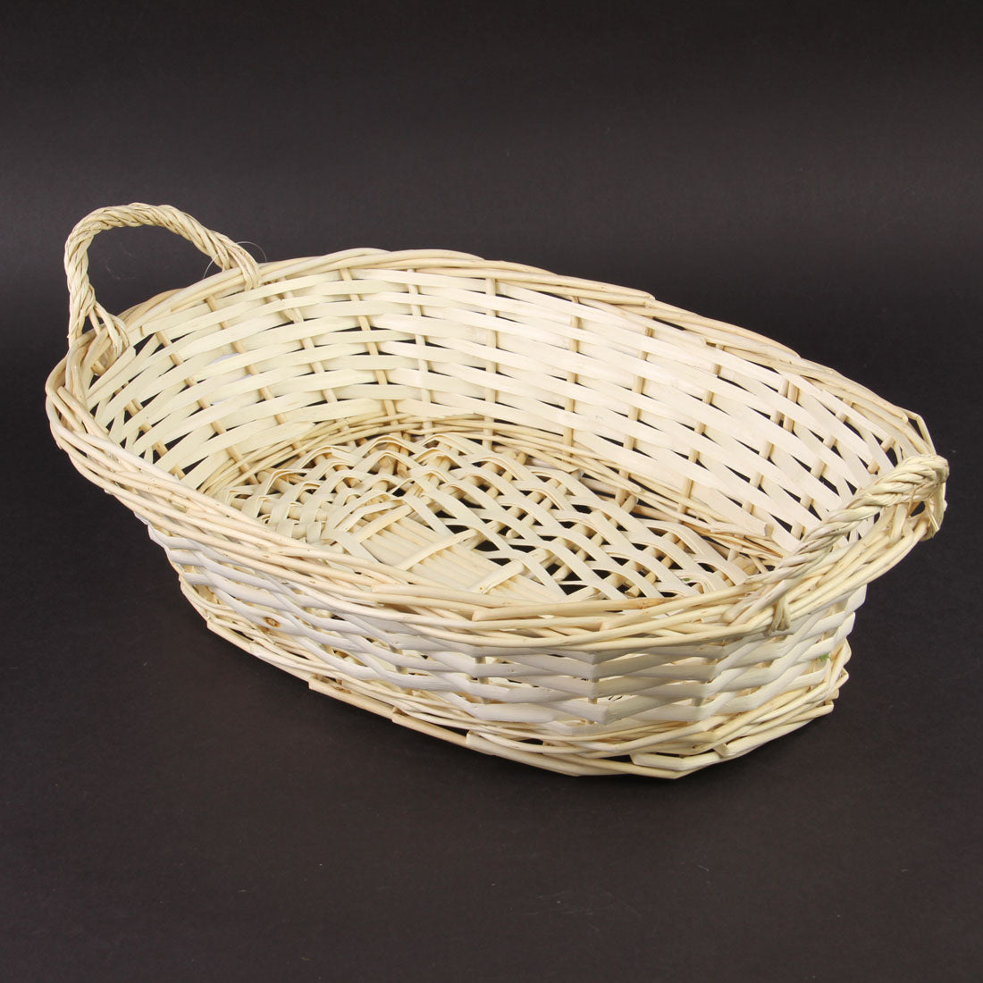 18"OVAL SPLT.WILLOW TRAY