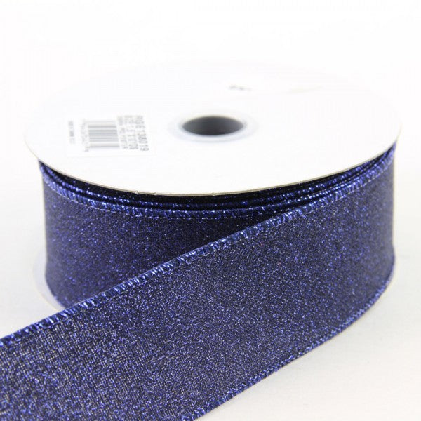 1.5"X10YD FINE GLIT.ON ROYAL