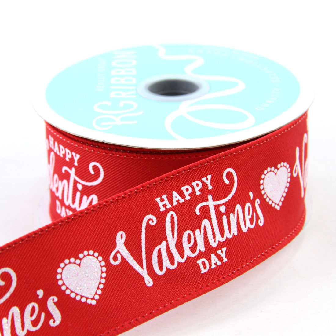 1.5"X10Y HAPPY VALENTINES DAY