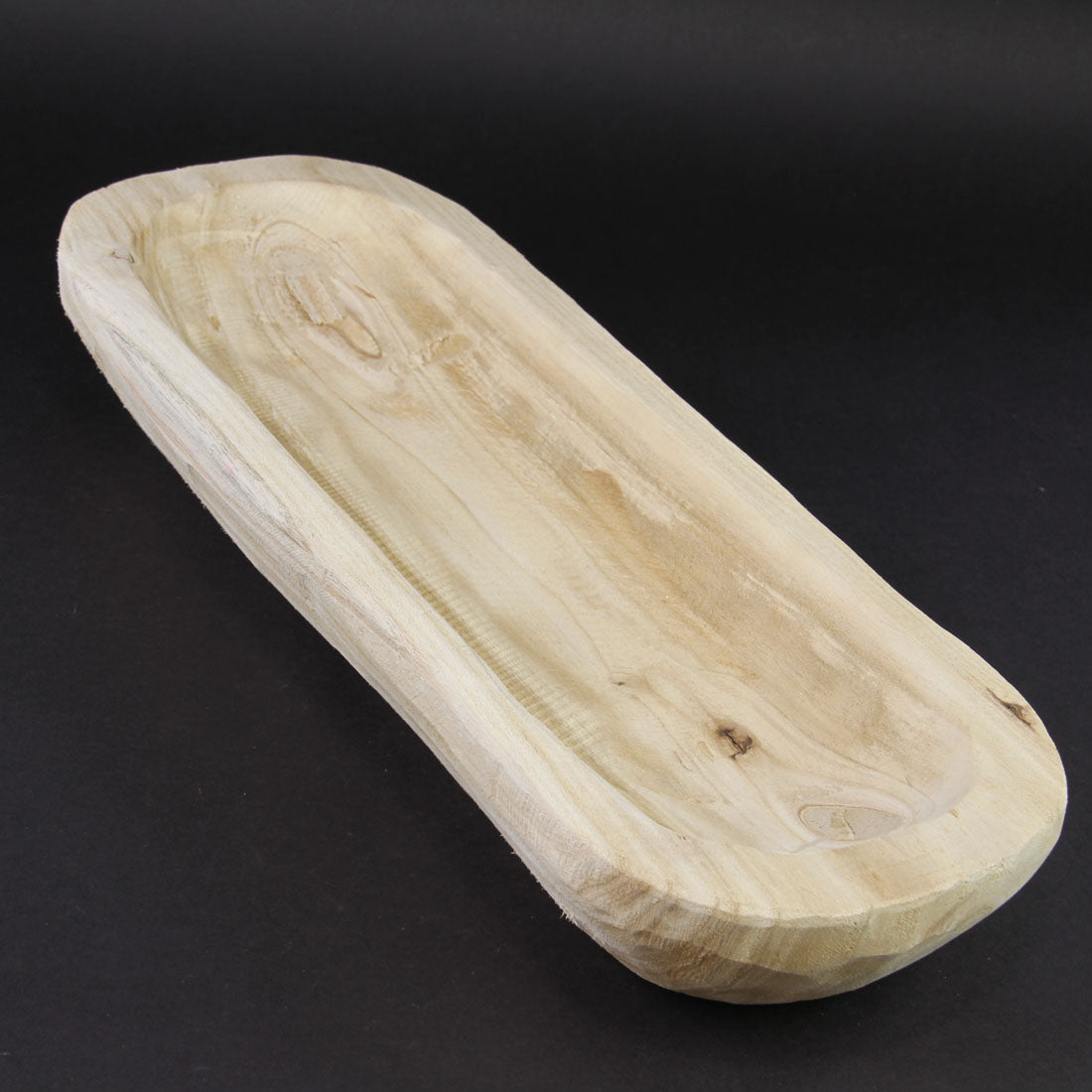 20.25"PAULOWNIA OVAL TRAY