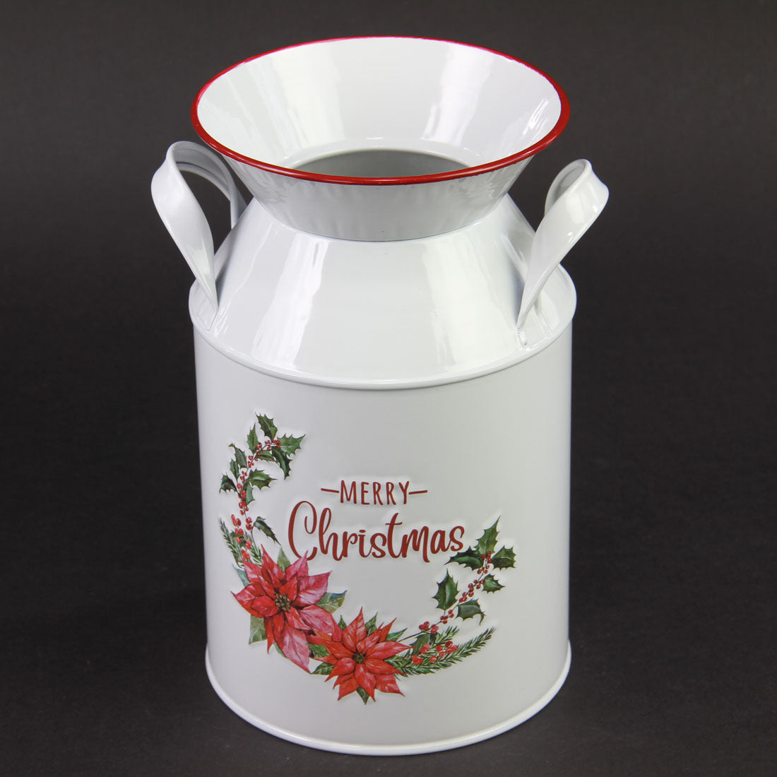 8.25"X5.25"EMB.MILK CAN