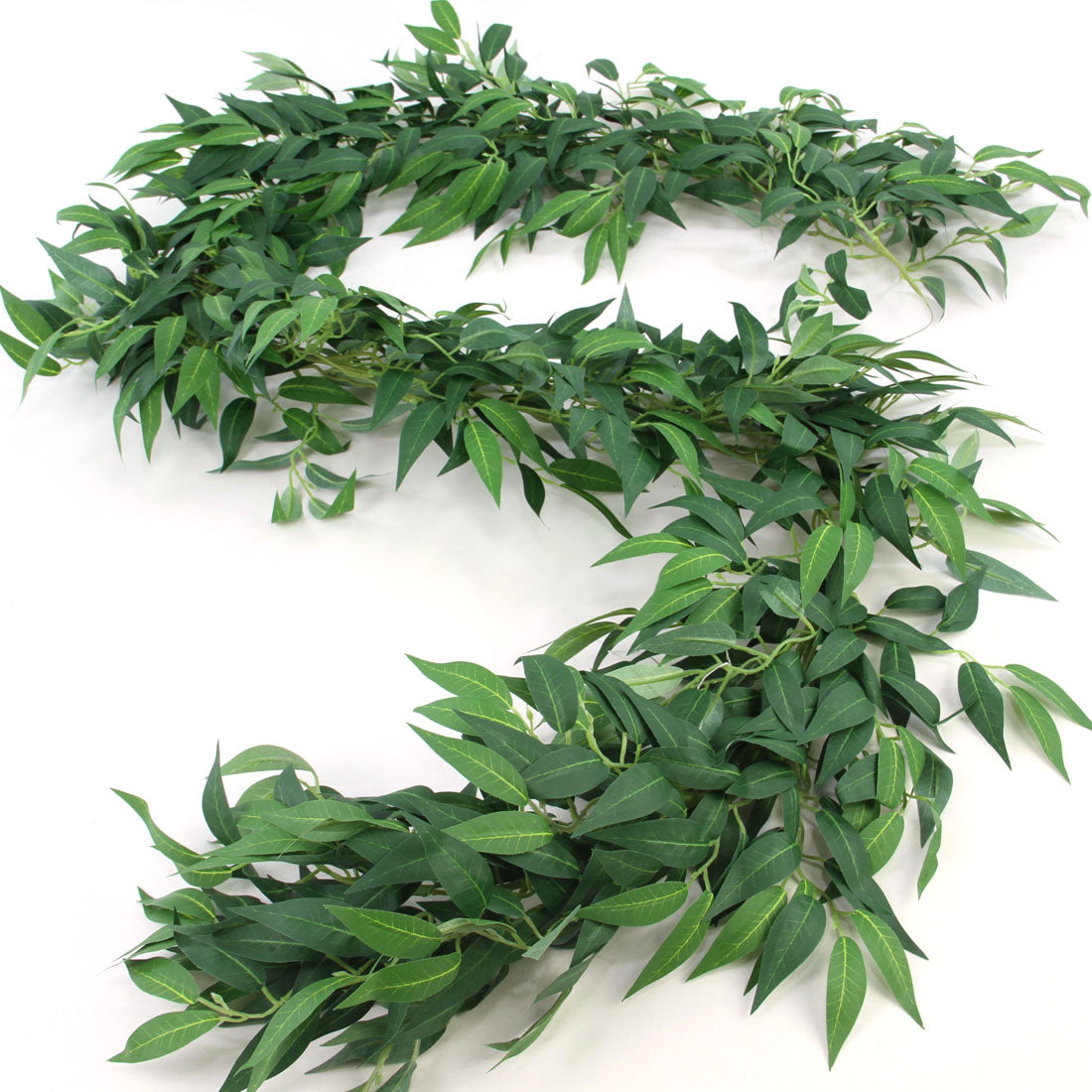 78"FAB.WILLOW LEAF GARLAND