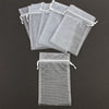 5.5"X9"SHEER POUCH 12/PKG SIL