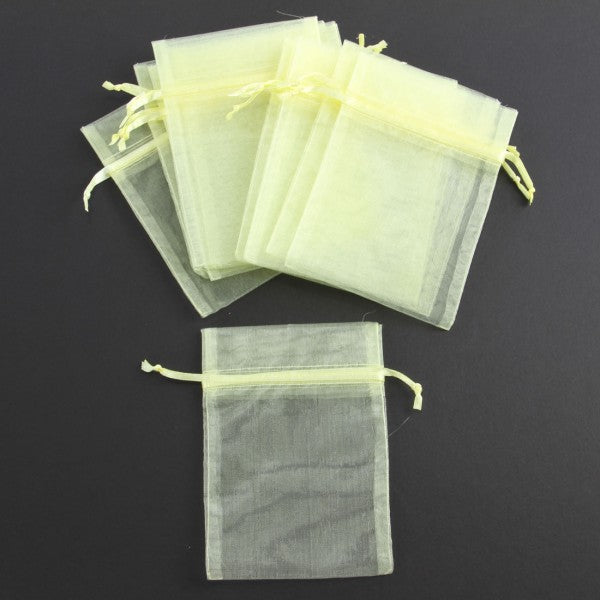 4"X5" SHEER POUCH 12PC/PKG
