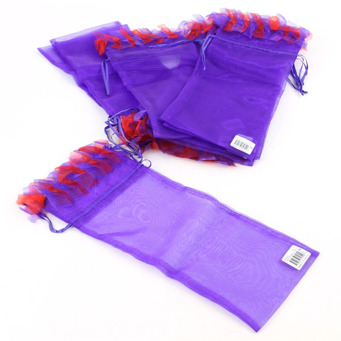 6" X 14" PURPLE BAG 24/PKG
