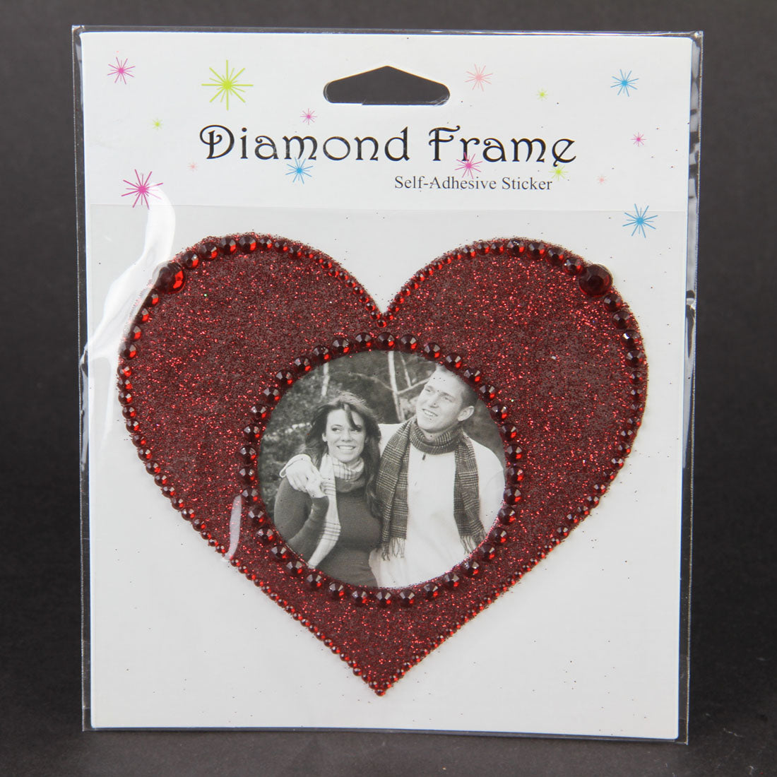 HEART PICTURE FRAME STICKER