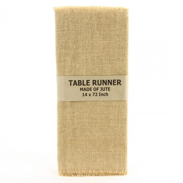 72"JUTE RUNNER/FRINGE EDGE