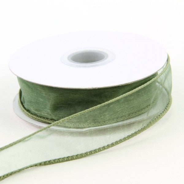 1 INCH X 10 YARD WIRED SHEER RIBBON