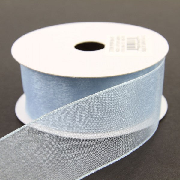 1.5" X 10 YD WOVEN SHEER RIBBON