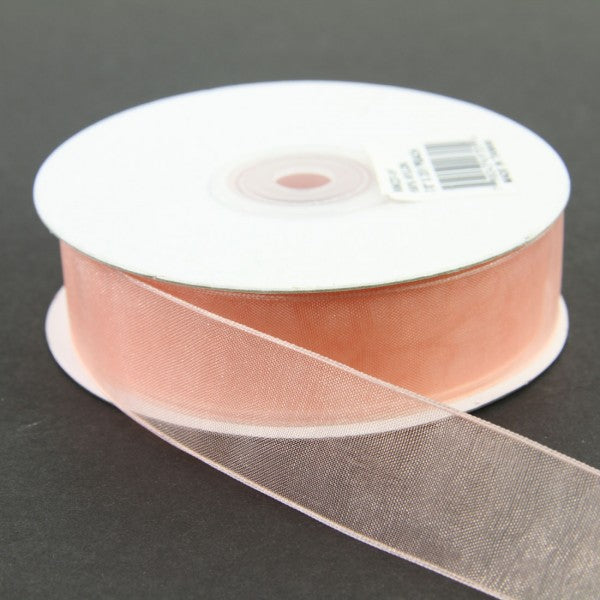 7/8"X25YD SHEER PEACH A4