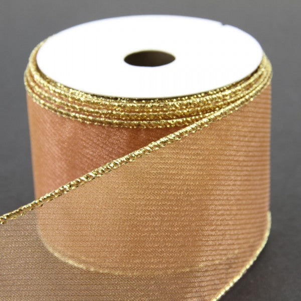 2.5"X10Y SHEER GOLD EDGE A4