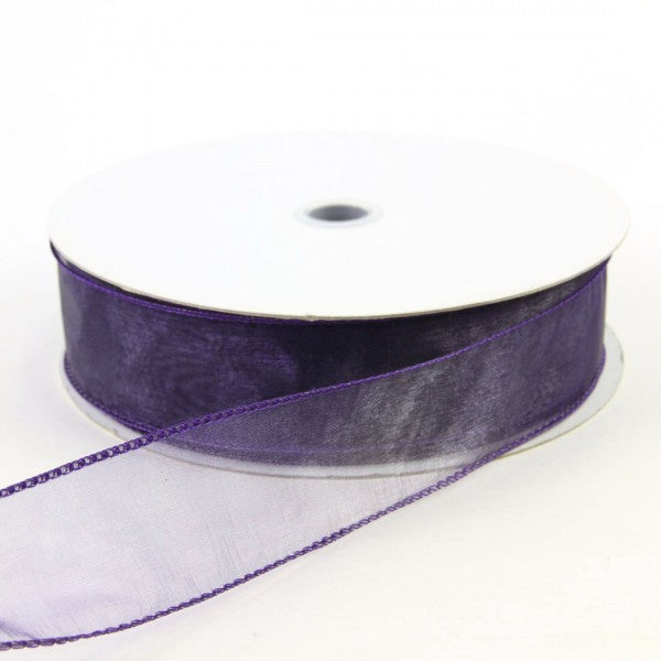 1.5"X50Y SHEER DK.PURPLE A4
