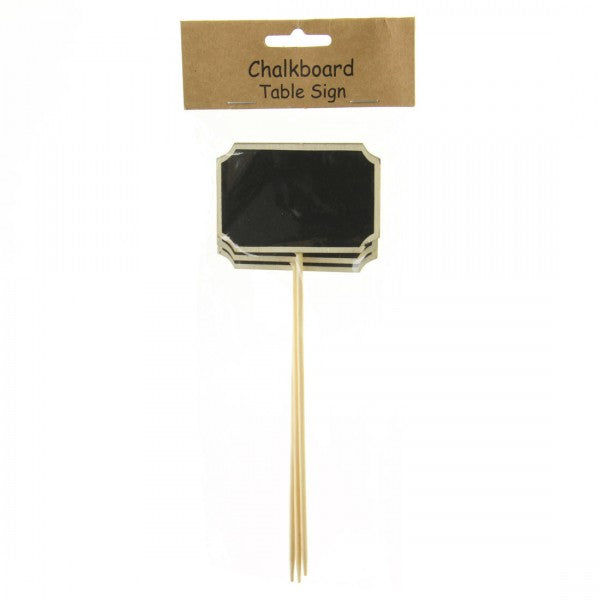 CHLKBRD SIGN W/STICK 3/PK A25