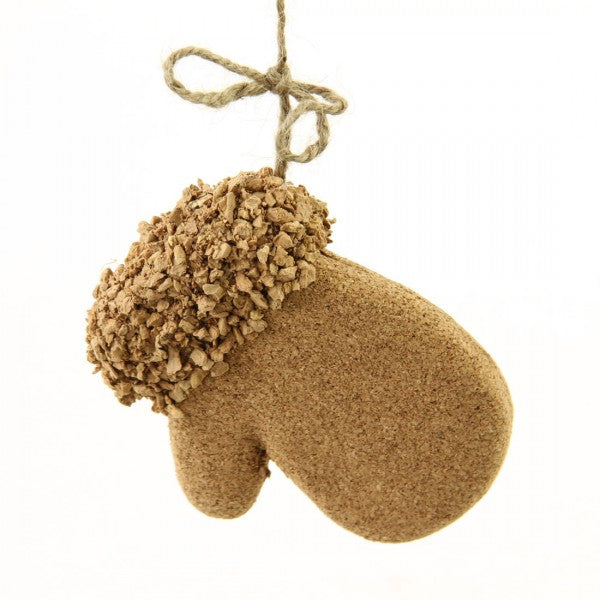 4.25"HANG.CORK MITTEN ORNA A4