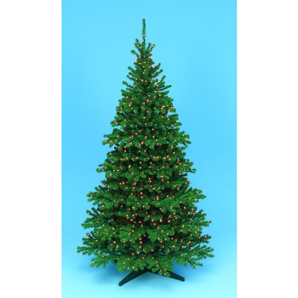 12'PRE-LIT TIFFANY SLIM TREE